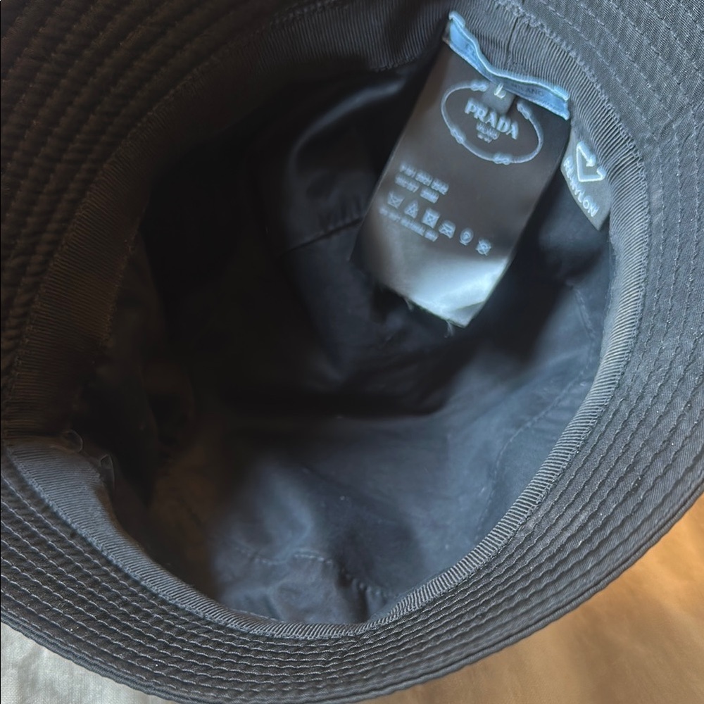 Prada Classic Black Bucket Hat - Picture 7 of 13